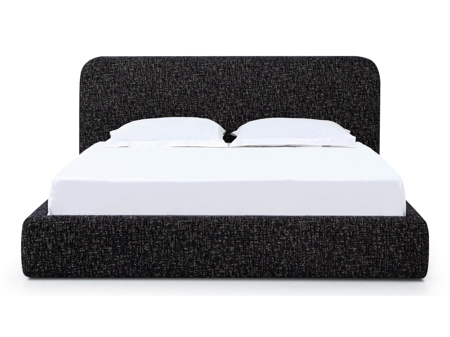 Elora Moonlight King Upholstered Platform Bed - Ornate Home