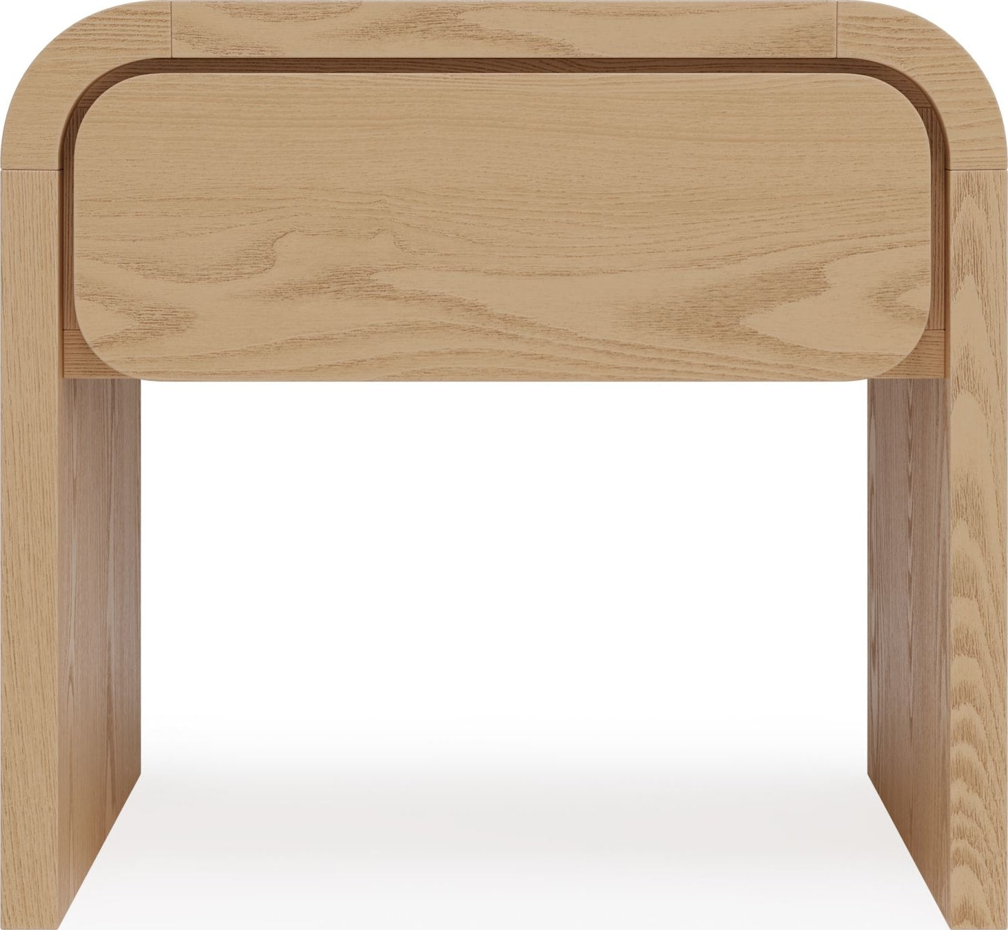 Elora Timber One Drawer Nightstand - Ornate Home