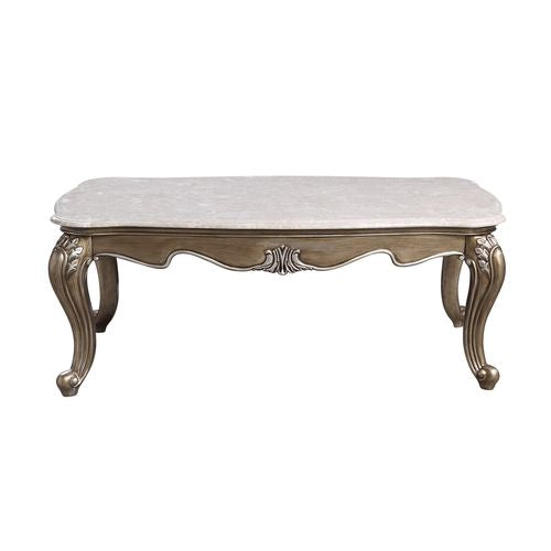 Elozzol Antique Bronze Coffee Table - Ornate Home