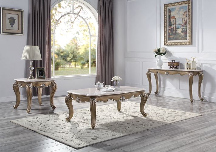 Elozzol Antique Bronze Sofa Table - Ornate Home