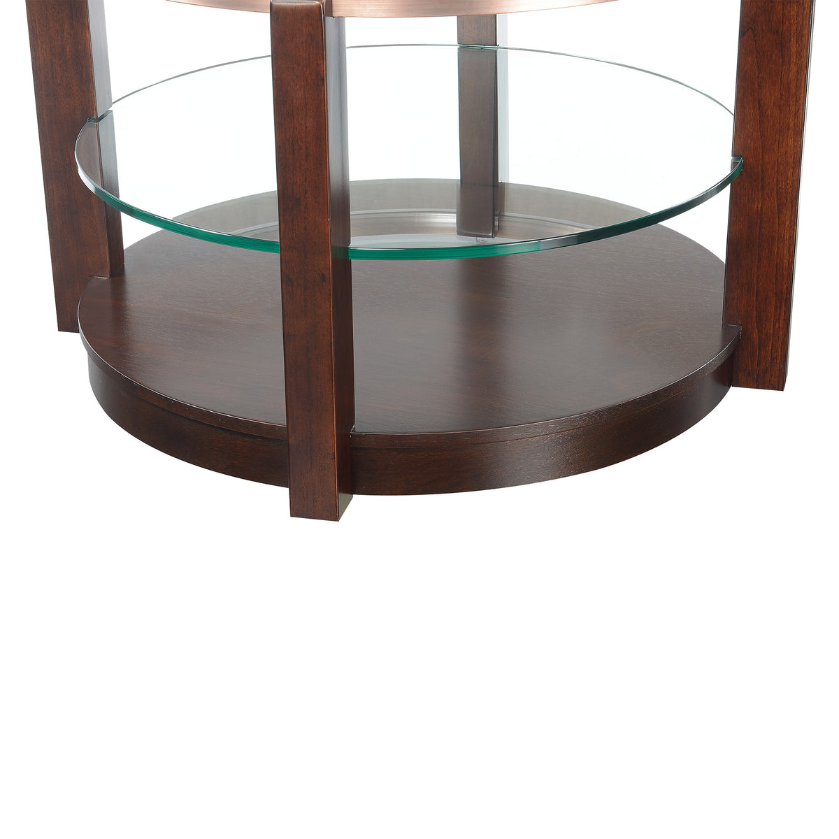 Elsa Espresso 2-Piece Occasional Table Set - Ornate Home