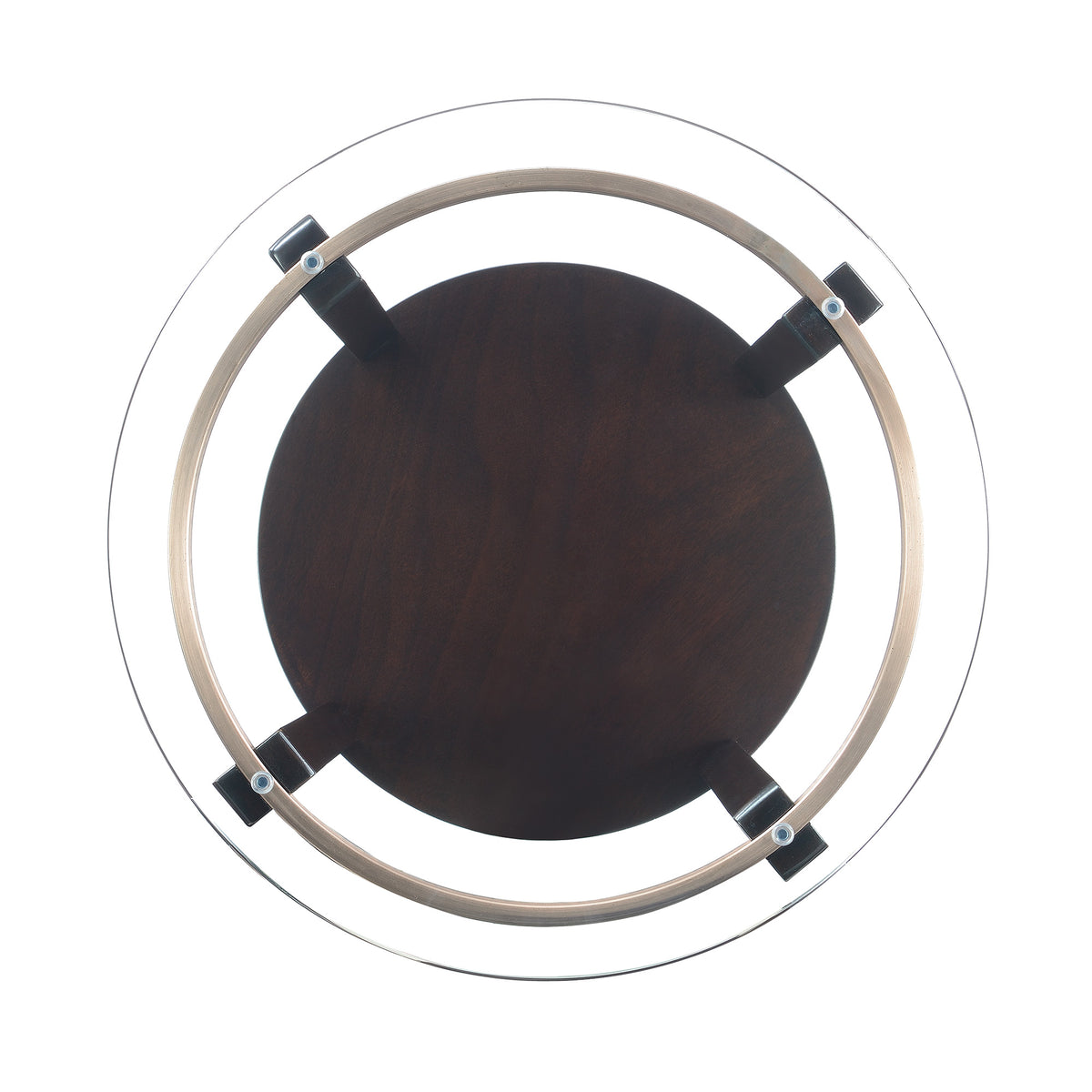Elsa Espresso 3-Piece Occasional Table Set - Ornate Home