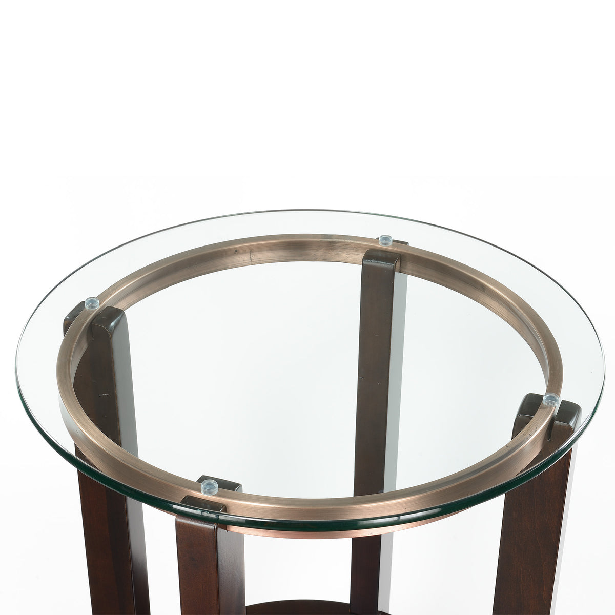 Elsa Espresso End Table - Ornate Home