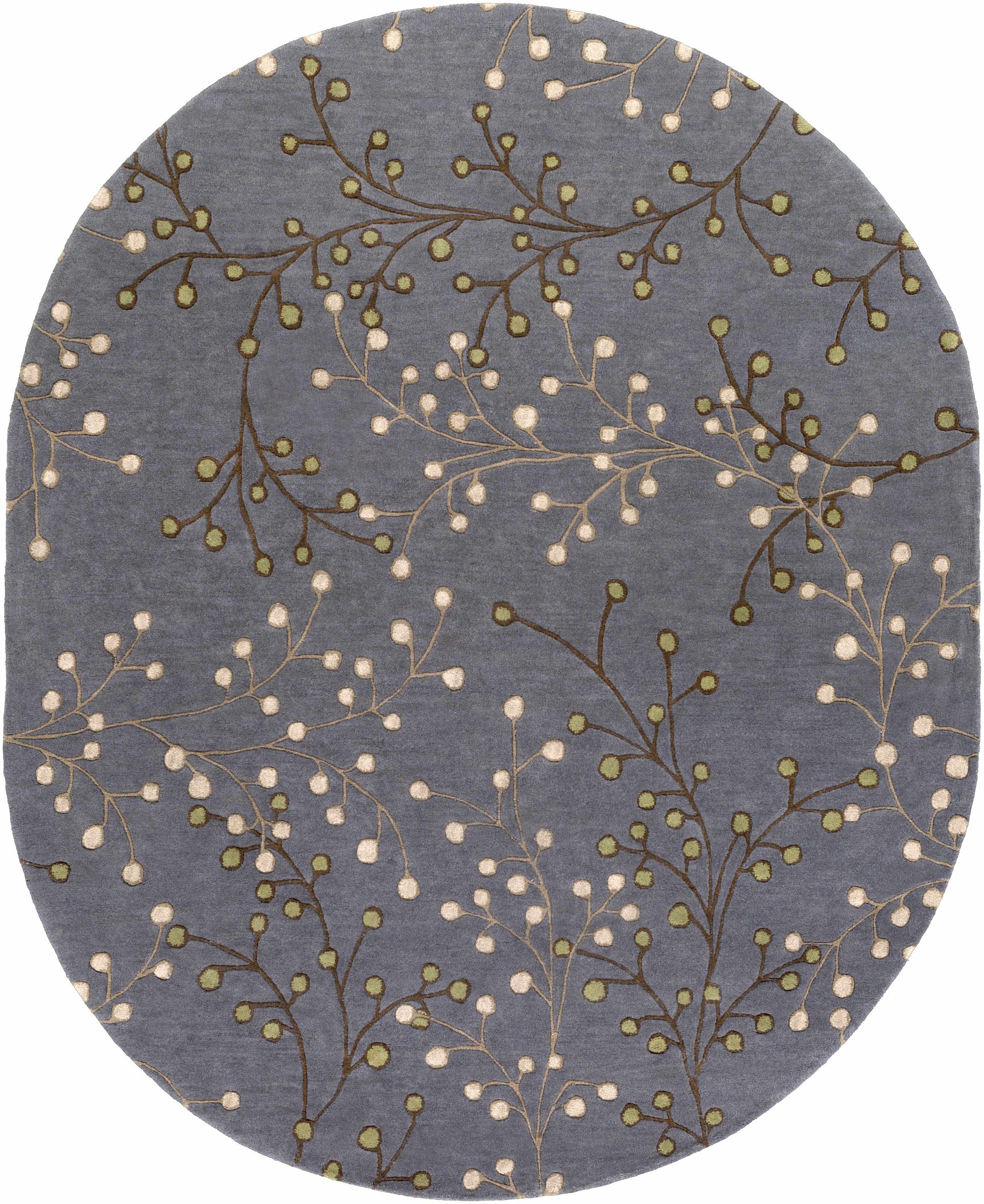 Elsu Brown Beige Wool Rug - Ornate Home