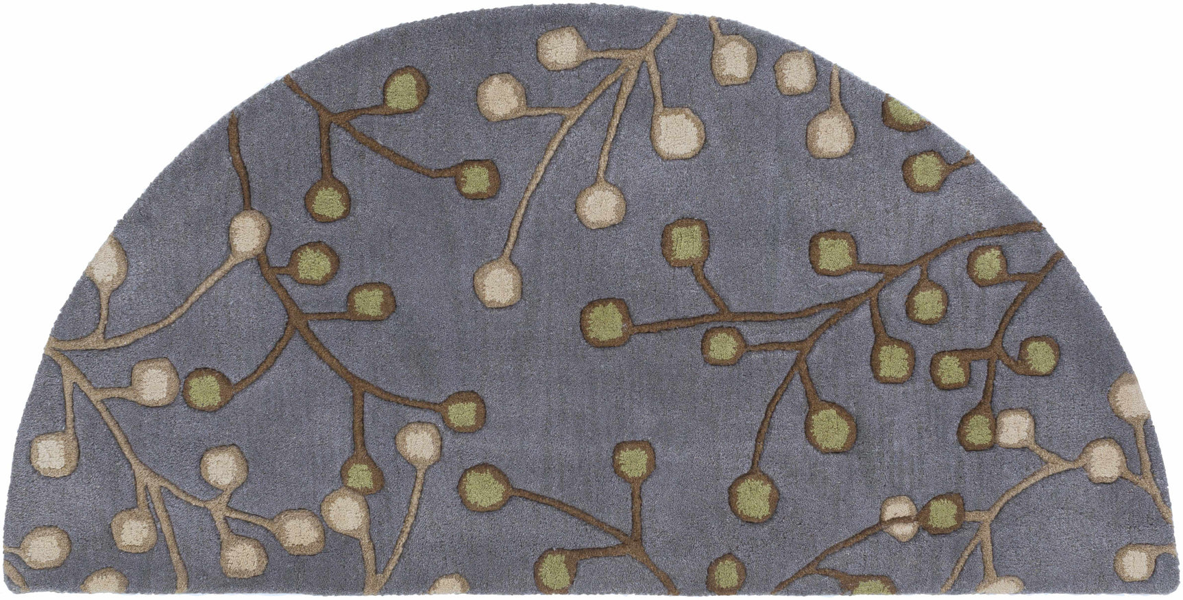 Elsu Brown Beige Wool Rug - Ornate Home