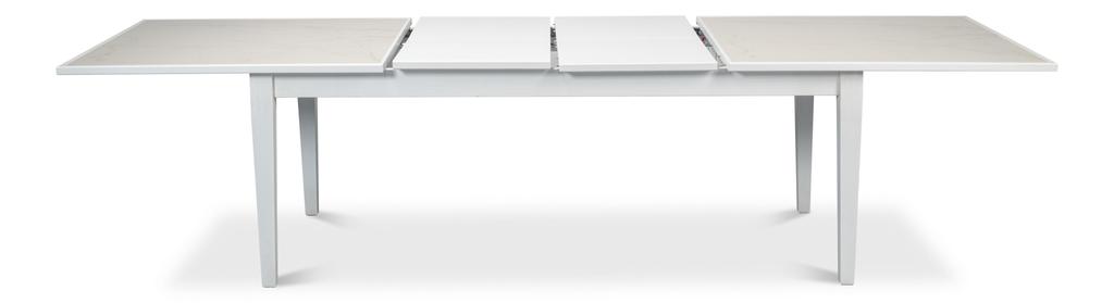 Elton Butterfly White Dining Table - Ornate Home