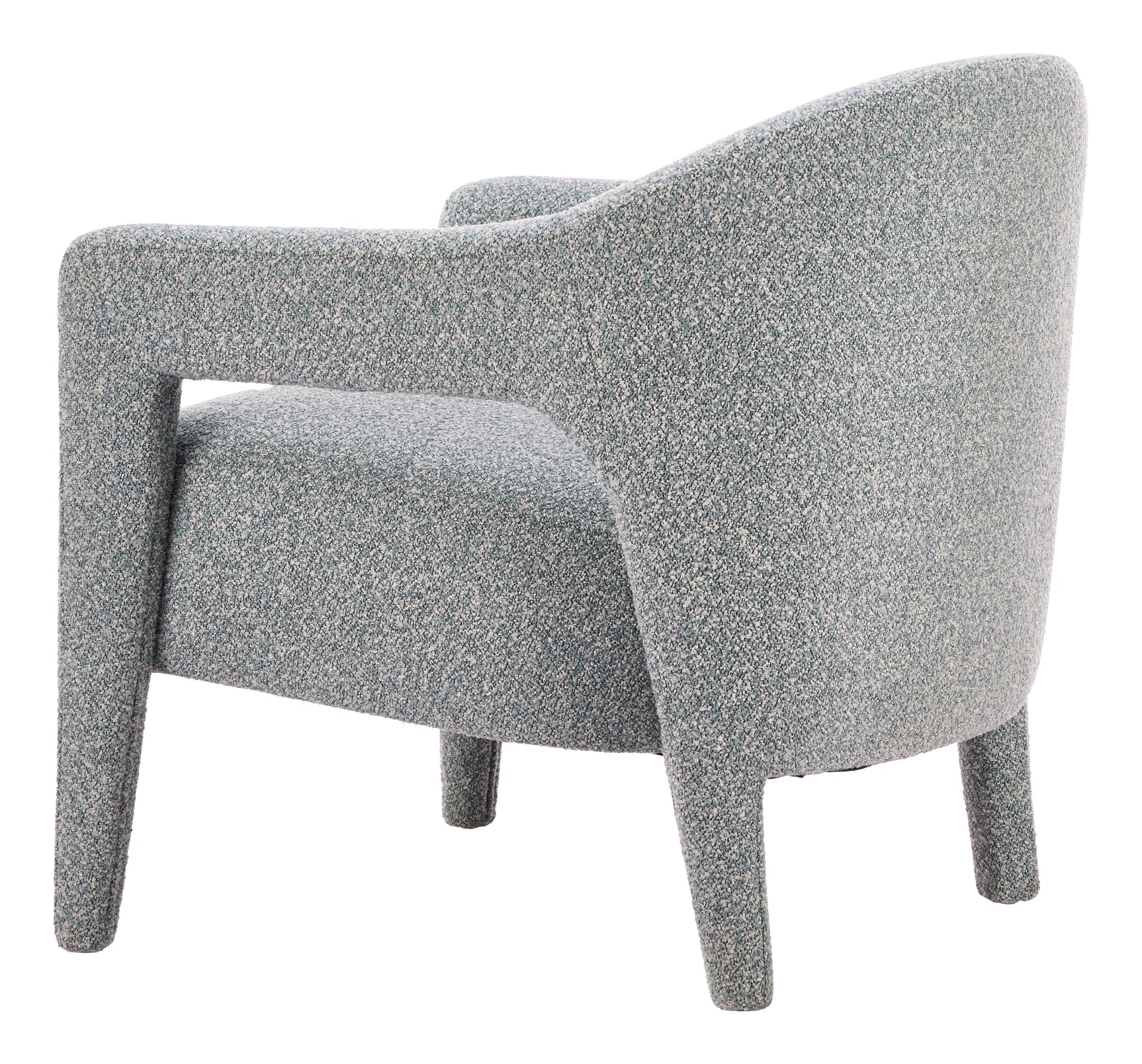 Eluma Dusty Teal Accent Chair