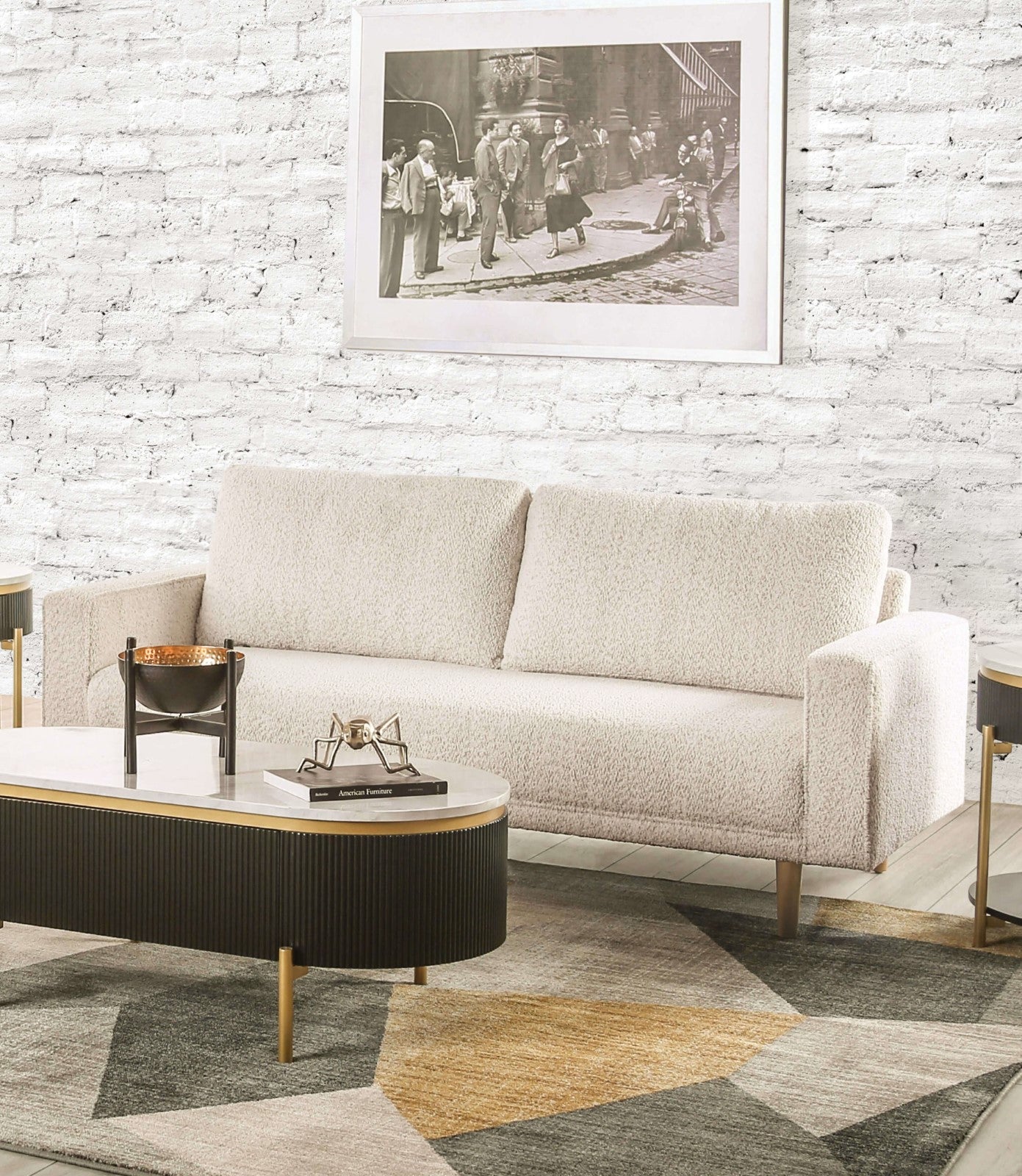 Elverum Off-White Sofa & Loveseat - Ornate Home