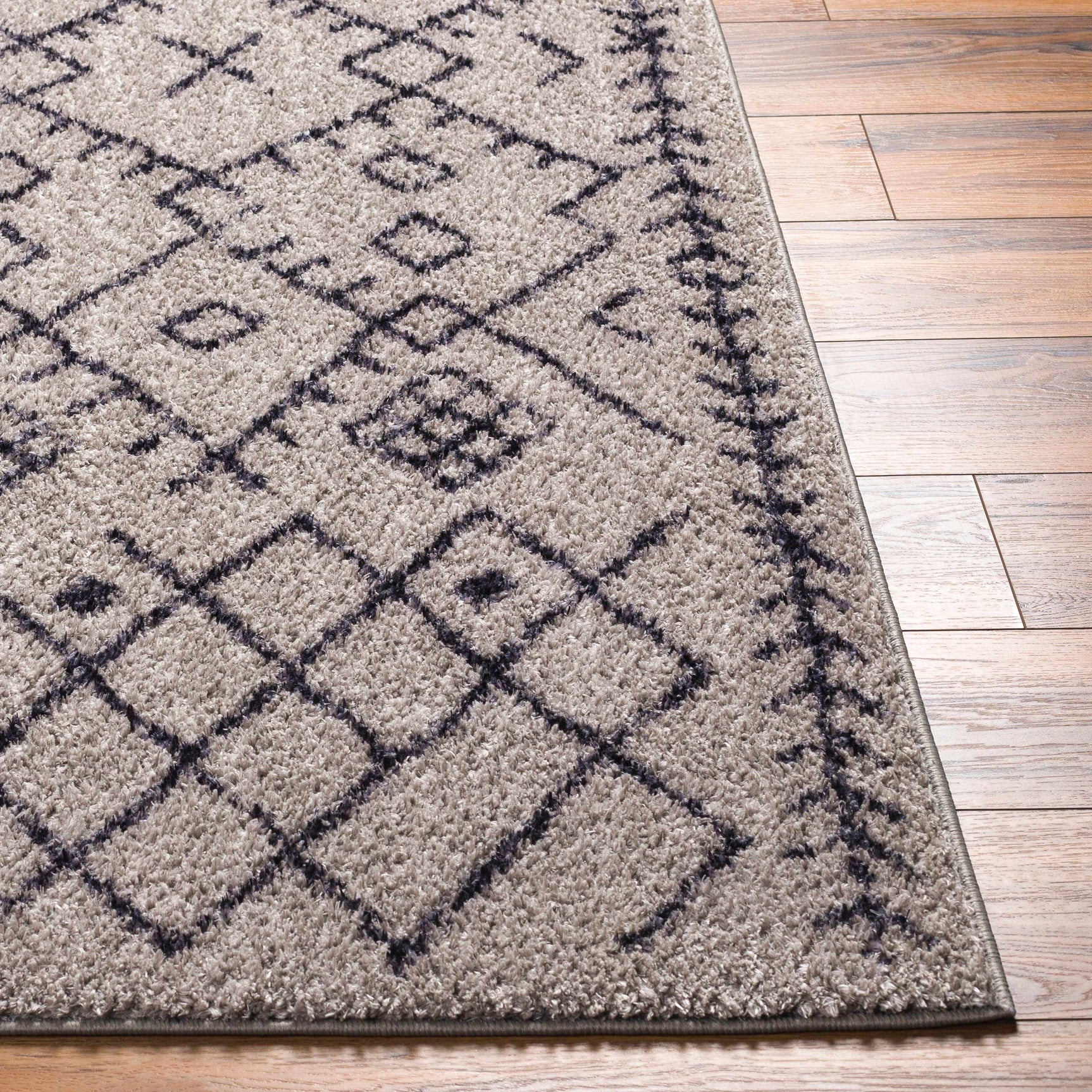 Elyes Gray Washable Area Rug - Clearance - Ornate Home