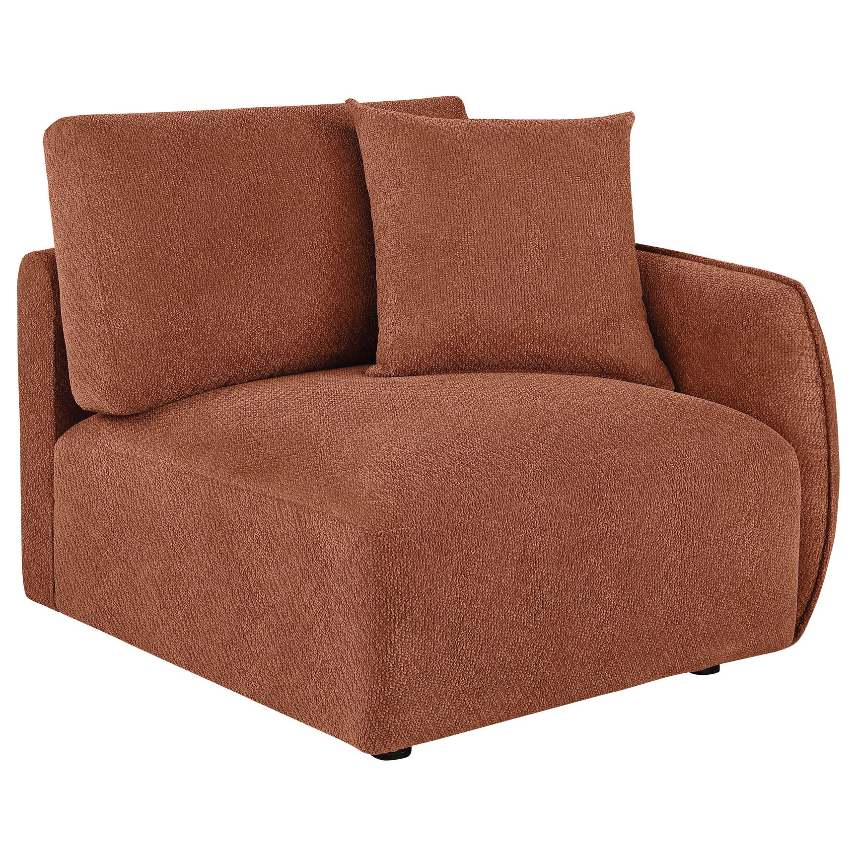 Elysia Coral 6-piece Chenille Upholstered Modular Sectional Sofa - Ornate Home