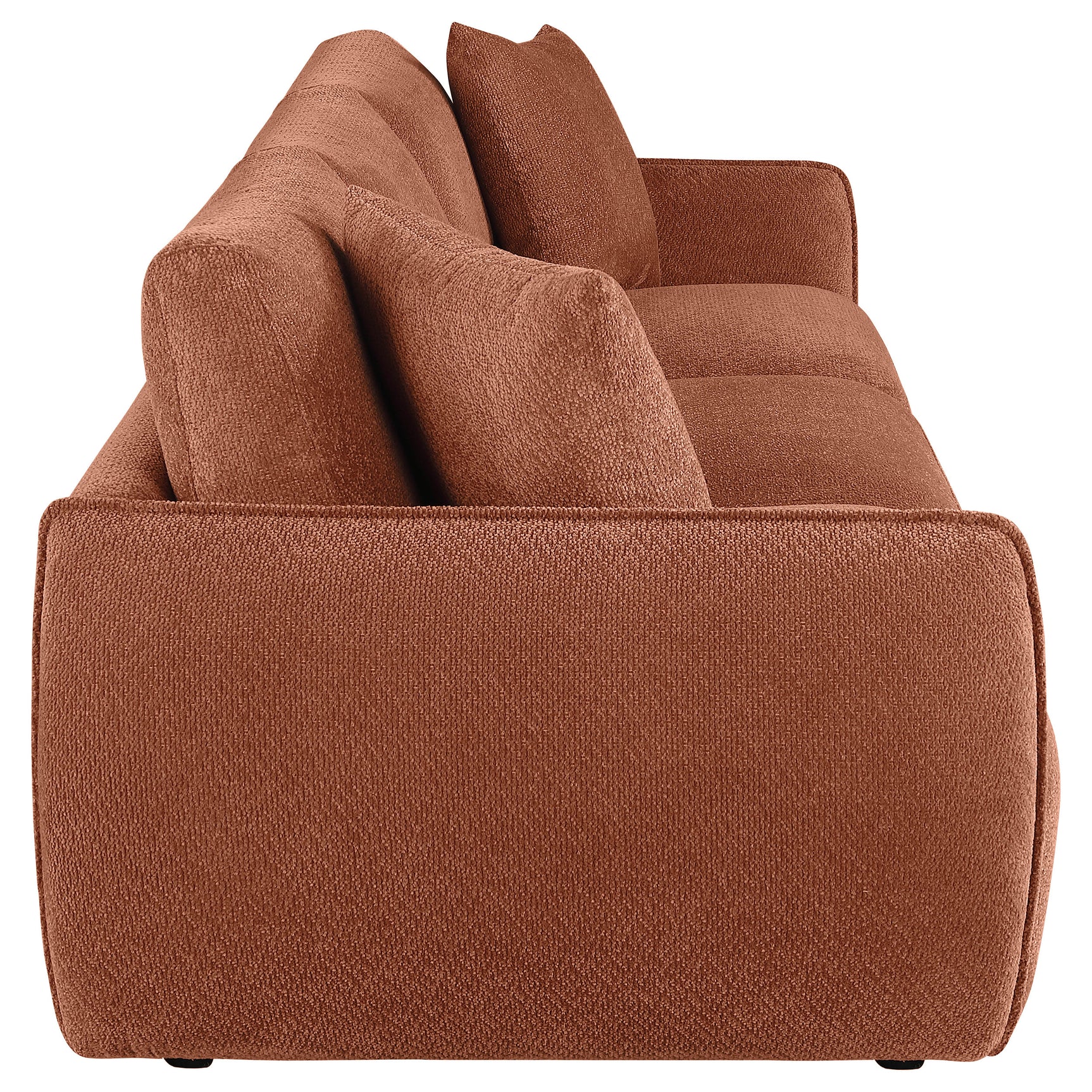 Elysia Coral Chenille Upholstered Modular Lounge Sofa - Ornate Home