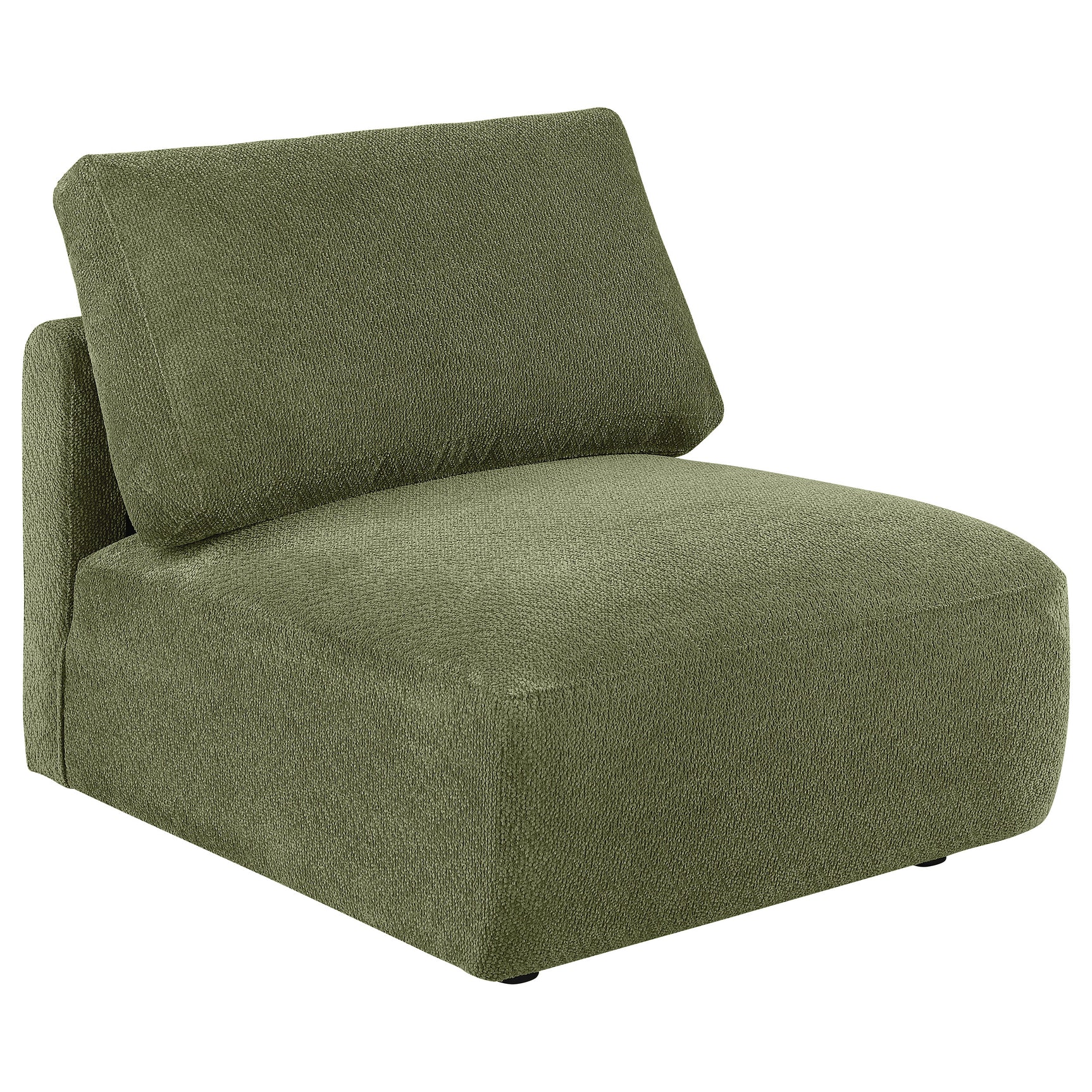 Elysia Green 6-piece Chenille Upholstered Modular Sectional Sofa - Ornate Home