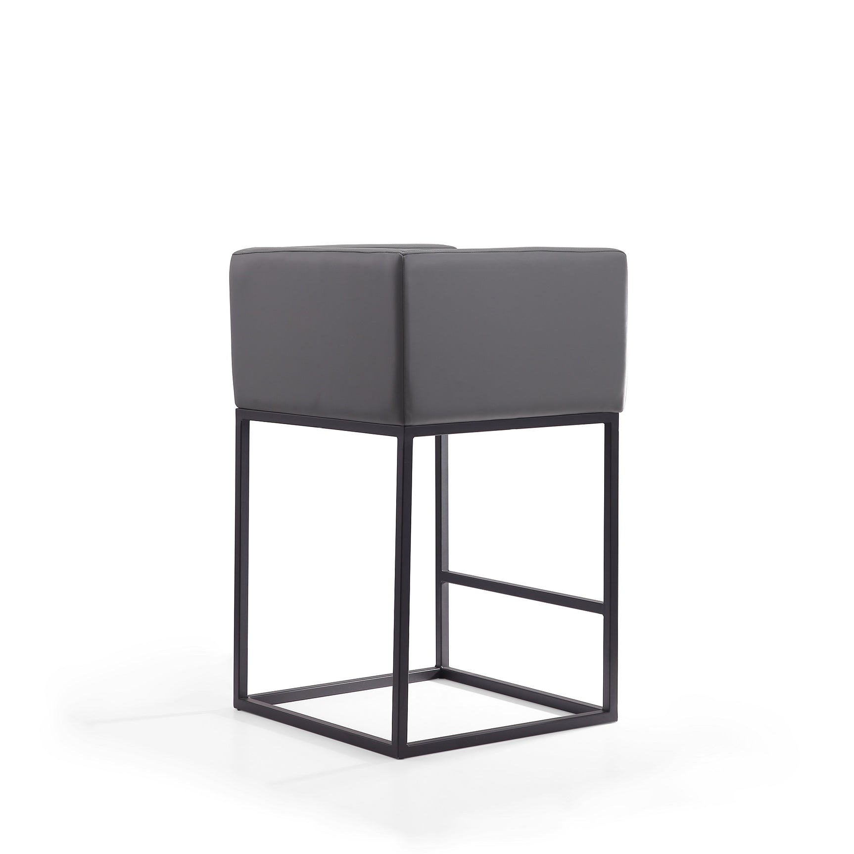Embassy Counter Stool in Grey and Black - Ornate Home