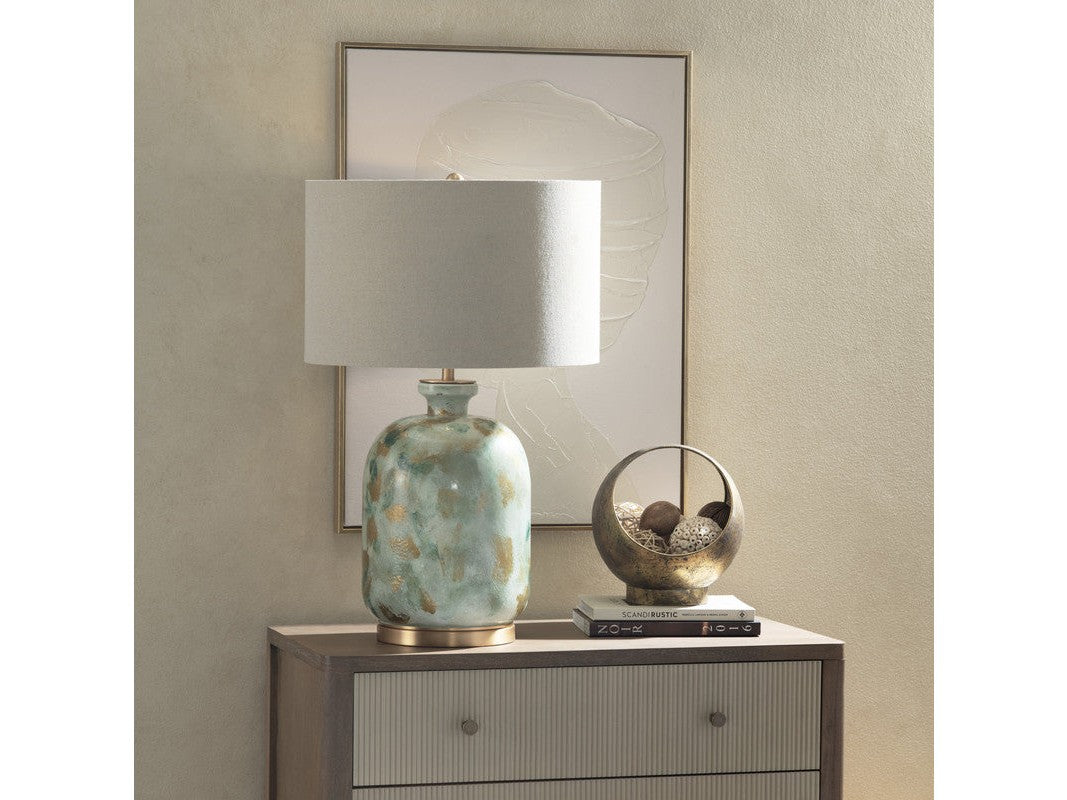 Ember Green Table Lamp - Ornate Home