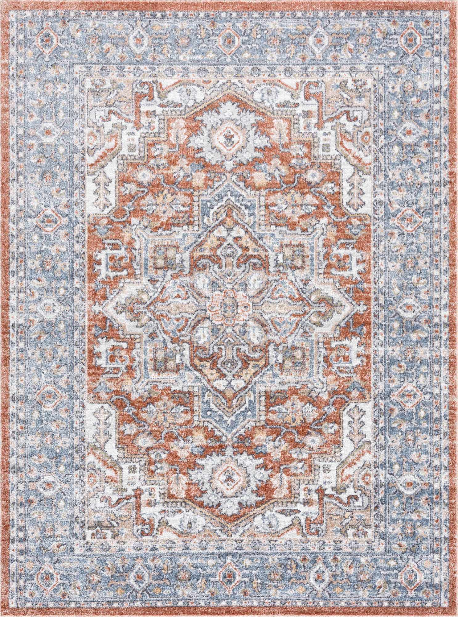 Ember Washable Area Rug - Clearance - Ornate Home