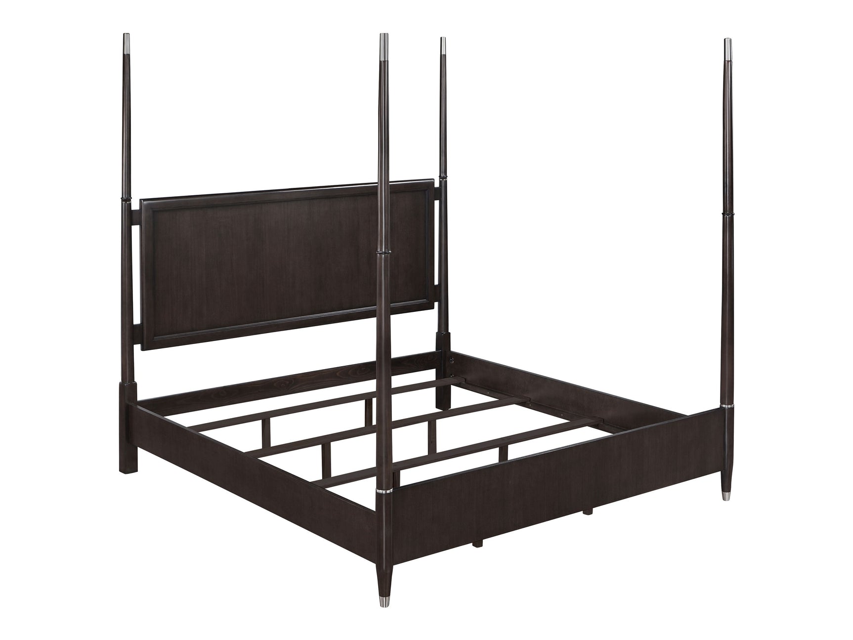 Emberlyn Brown Queen Poster Bed - Ornate Home