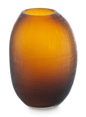 Embersen Amber Vase (11"H) (Set of 2) (Online Special Price) - Ornate Home