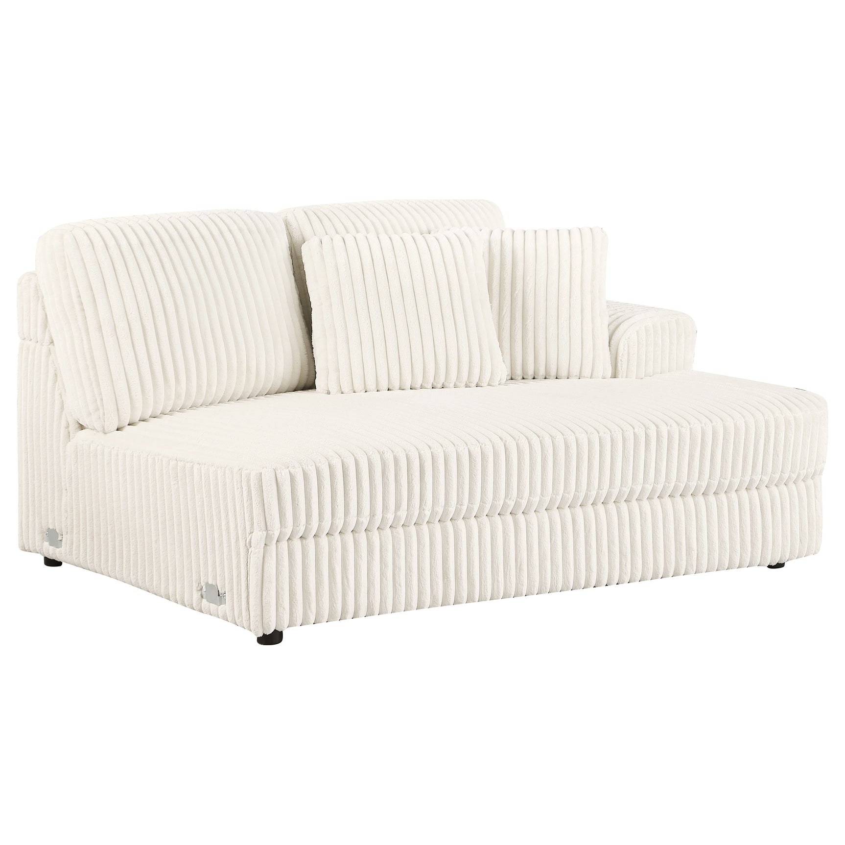 Emberson Ivory 5-piece Sectional Sofa - Ornate Home