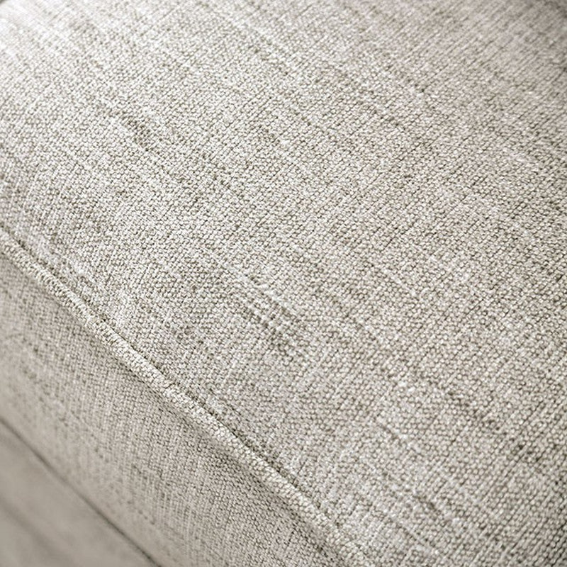 Emely Light Gray/Gold Loveseat - Ornate Home