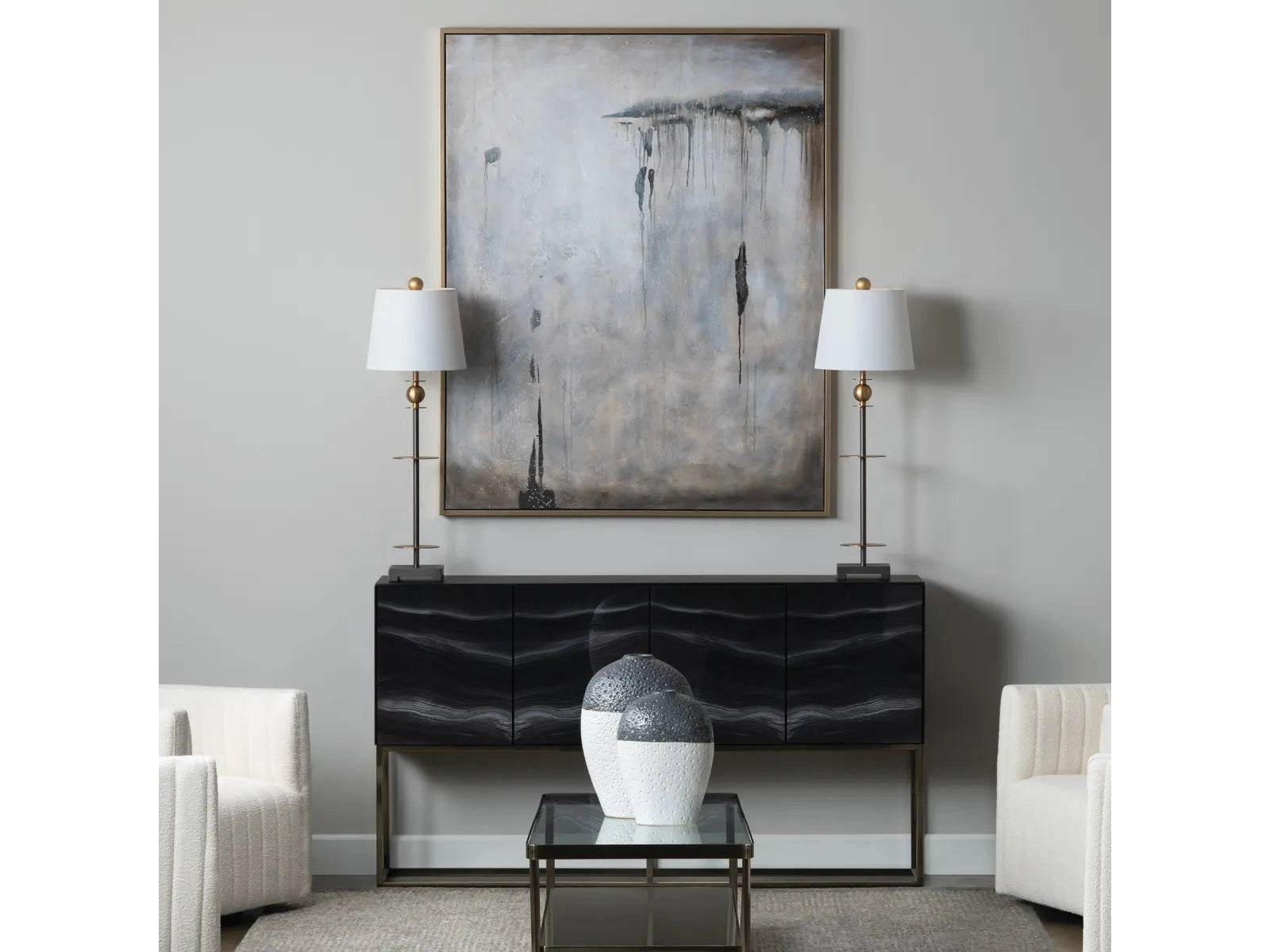 Emerson Brown Canvas - Ornate Home