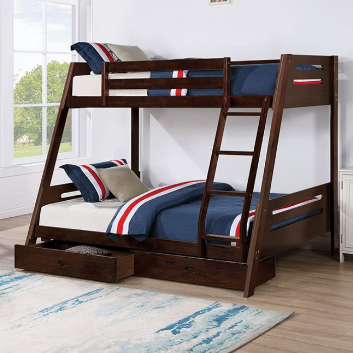 Emilee Twin/Full Bunk Bed - Ornate Home