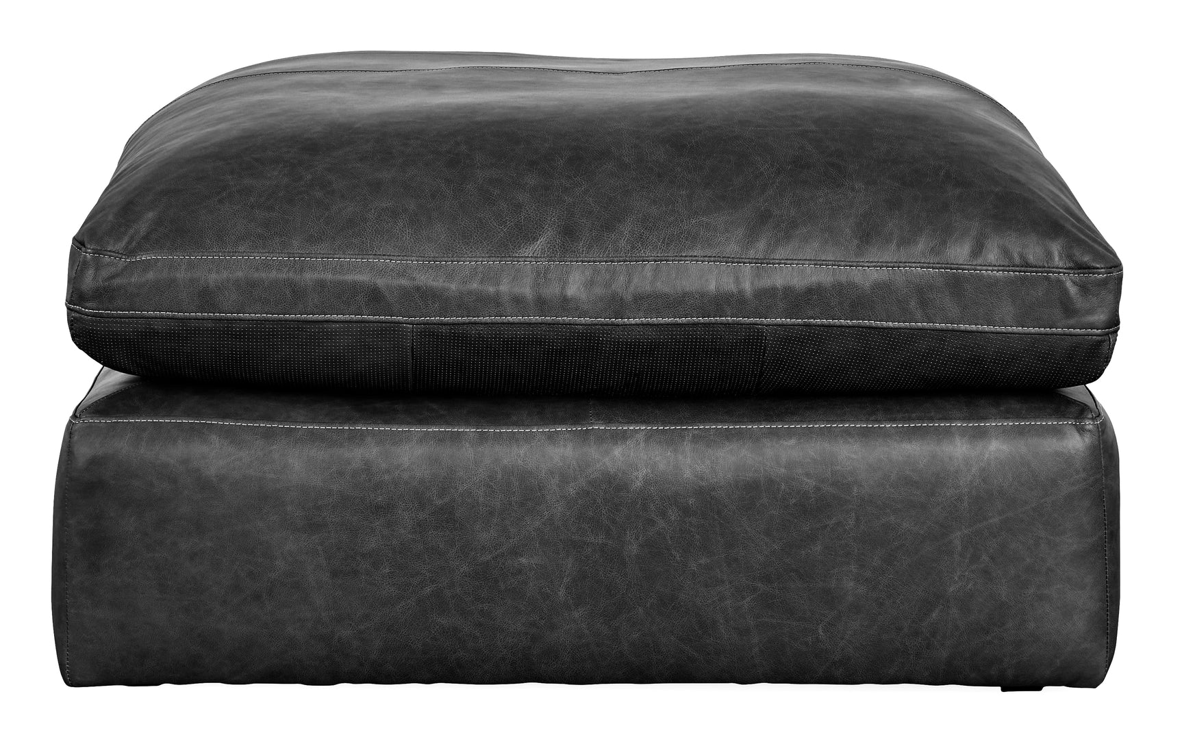 Emilia Black Leather Modular Sectional Units - Ornate Home