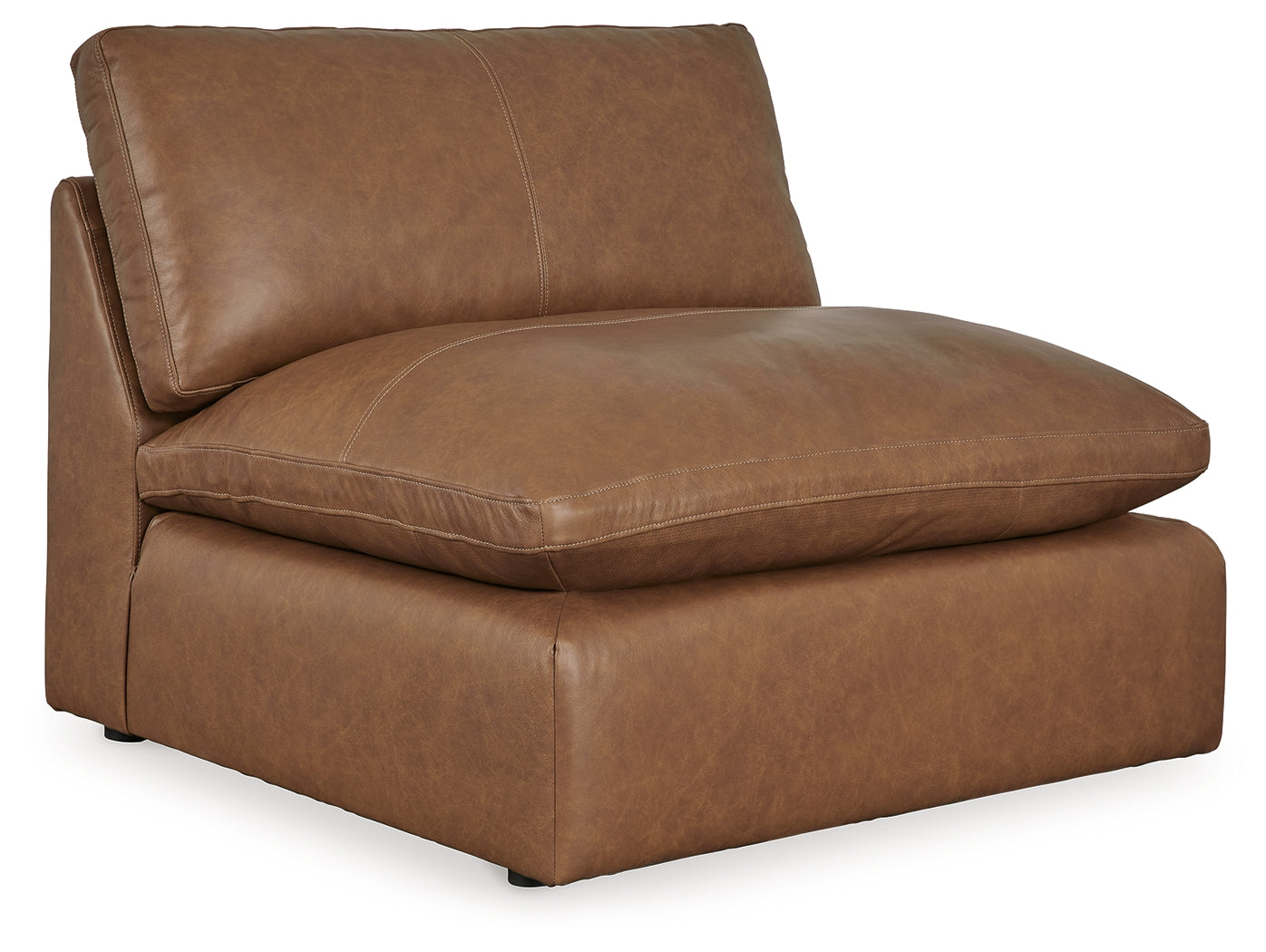 Emilia Caramel 3-Piece Sectional and 2 Ottomans (Online Special Price) - Ornate Home