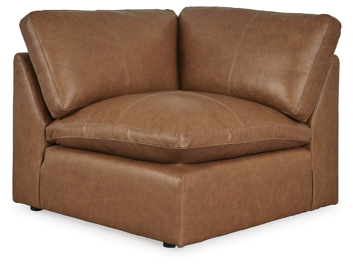 Emilia Caramel 5-Piece Sectional and Ottoman (Online Special Price) - Ornate Home