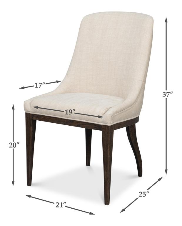 Emilio Tan Dining Chair - Ornate Home