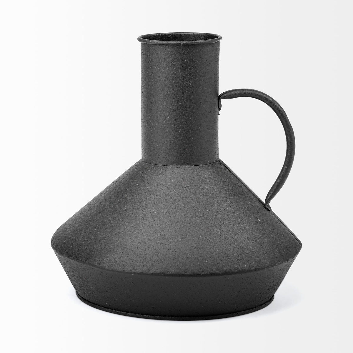 Emily Black Metal Decorative Jug - Ornate Home
