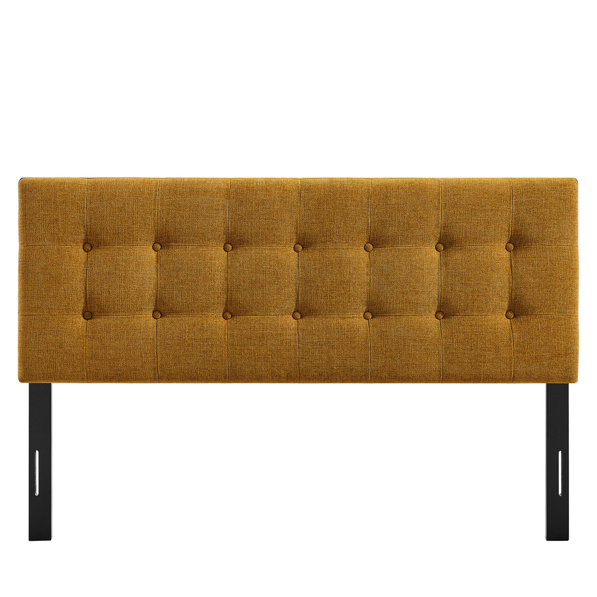 Emily Copper Fabric Upholstered King Size Headboard - Ornate Home