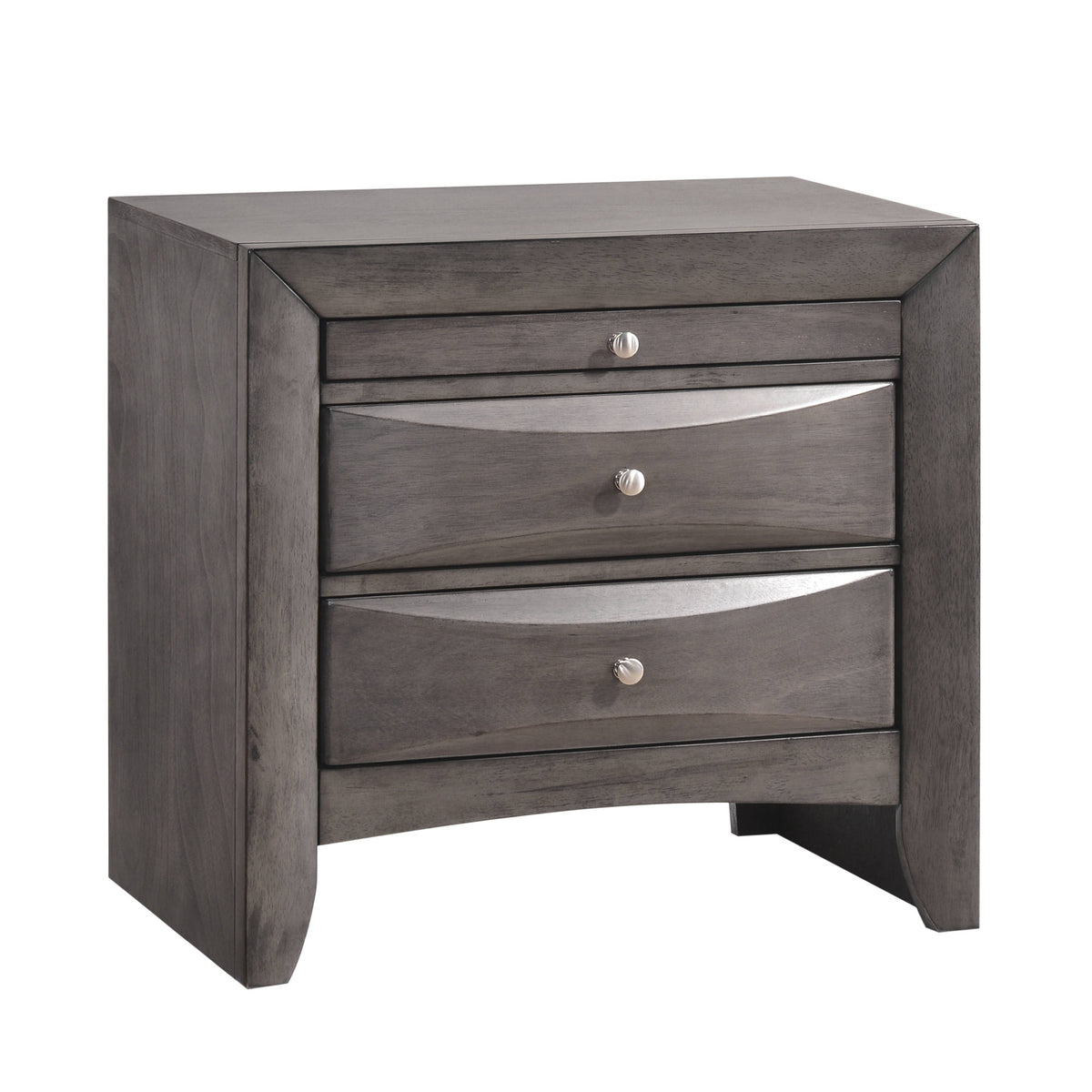 Emily Gray 5-Piece Queen Storage Bedroom Set - Ornate Home