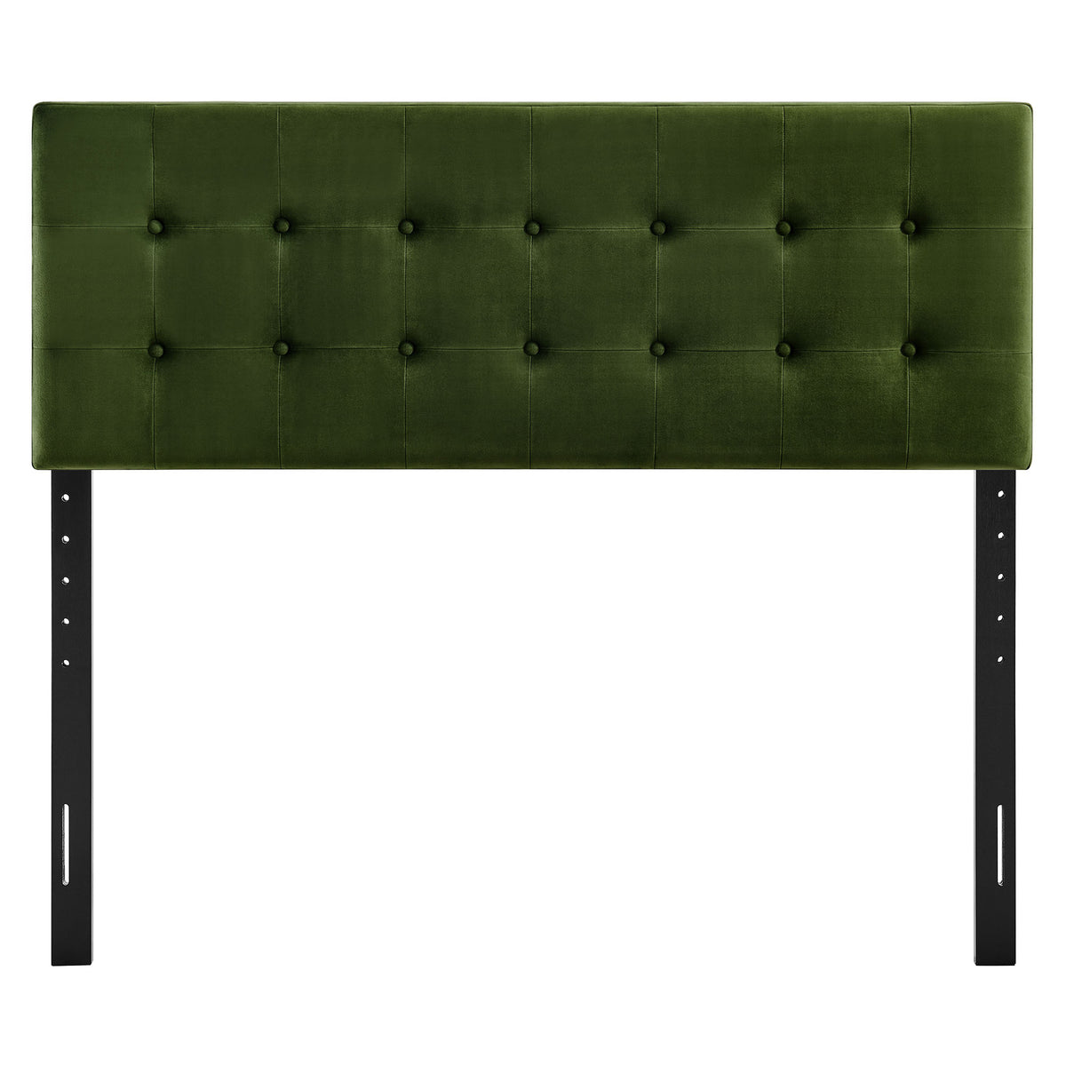Emily Moss Green Stain-Resistant Performance Velvet Full Size Headboard - Ornate Home
