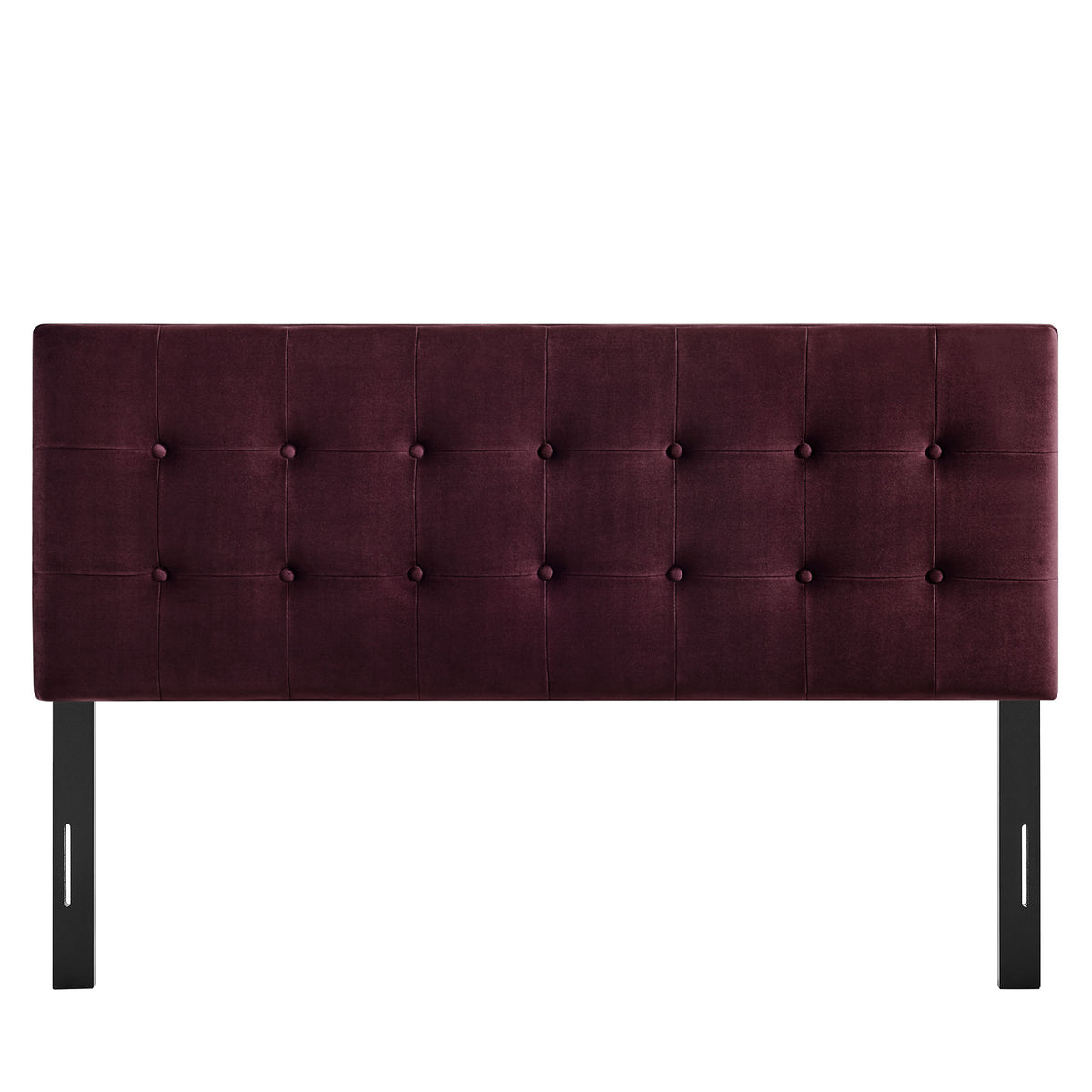 Emily Mulberry Stain-Resistant Performance Velvet Full Size Headboard - Ornate Home