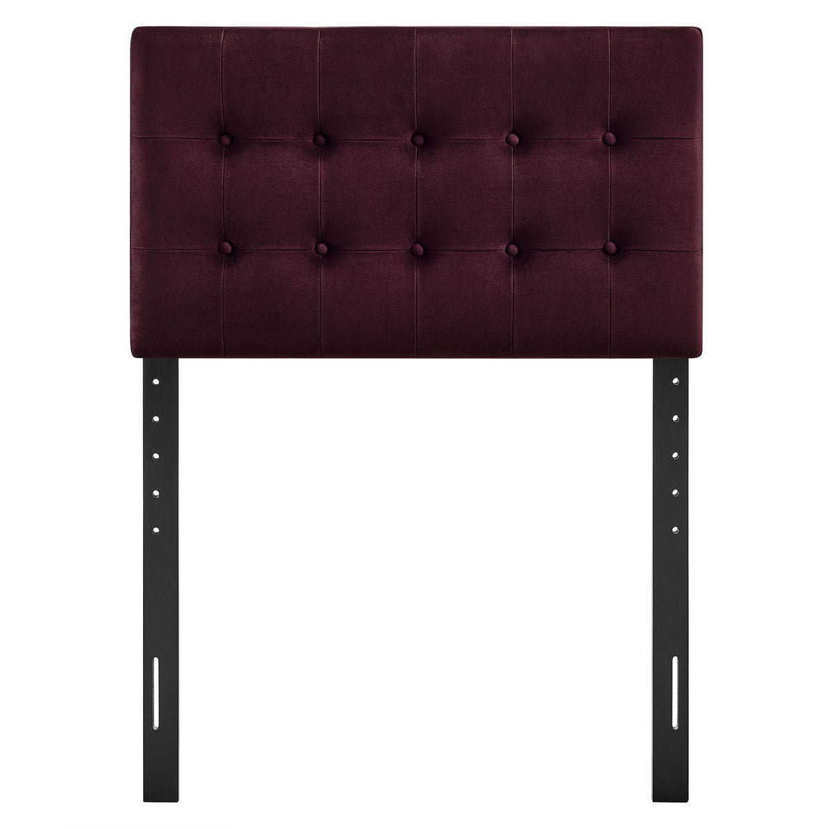Emily Mulberry Stain-Resistant Performance Velvet Twin Size Headboard - Ornate Home