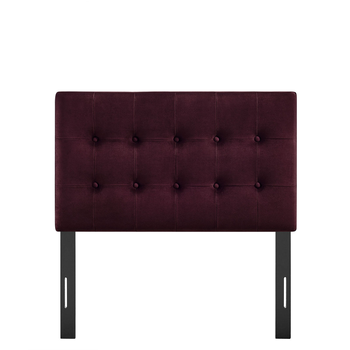 Emily Mulberry Stain-Resistant Performance Velvet Twin Size Headboard - Ornate Home