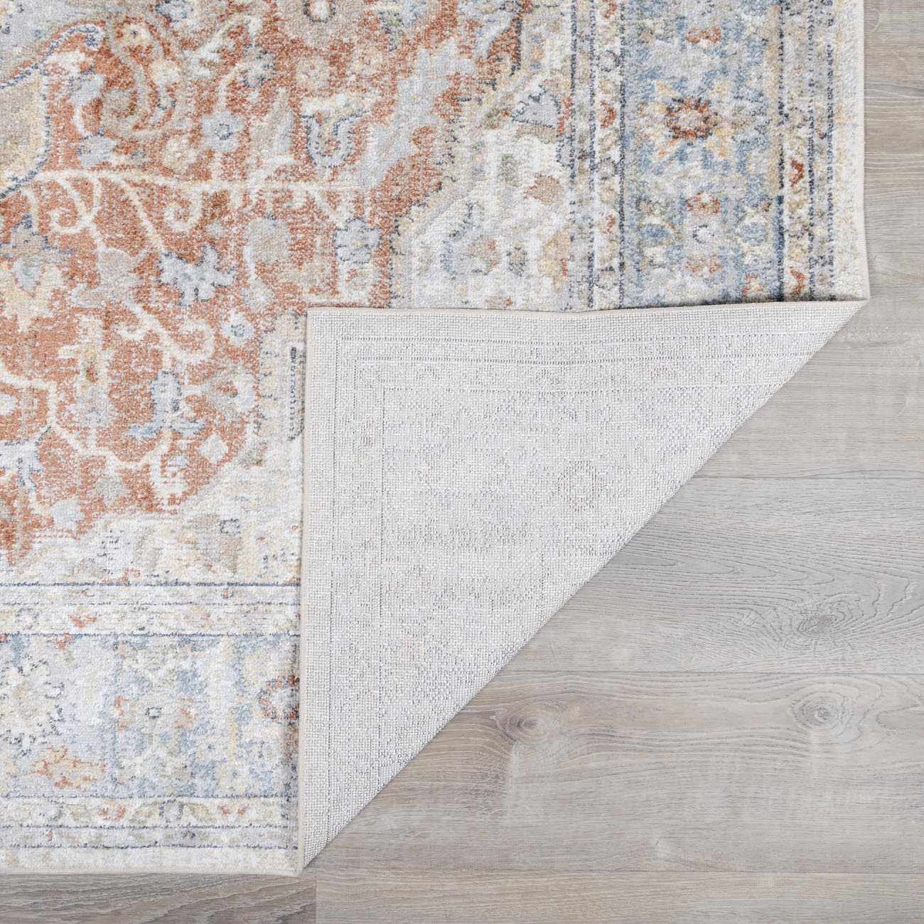 Emke Flat Pile Washable Rug - Clearance - Ornate Home