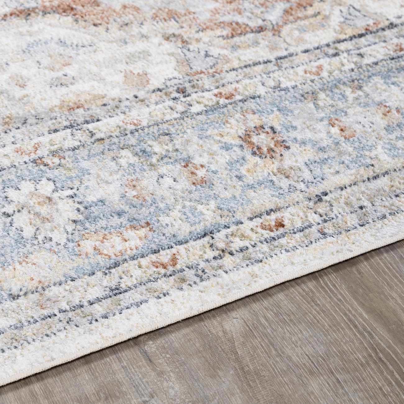 Emke Flat Pile Washable Rug - Clearance - Ornate Home