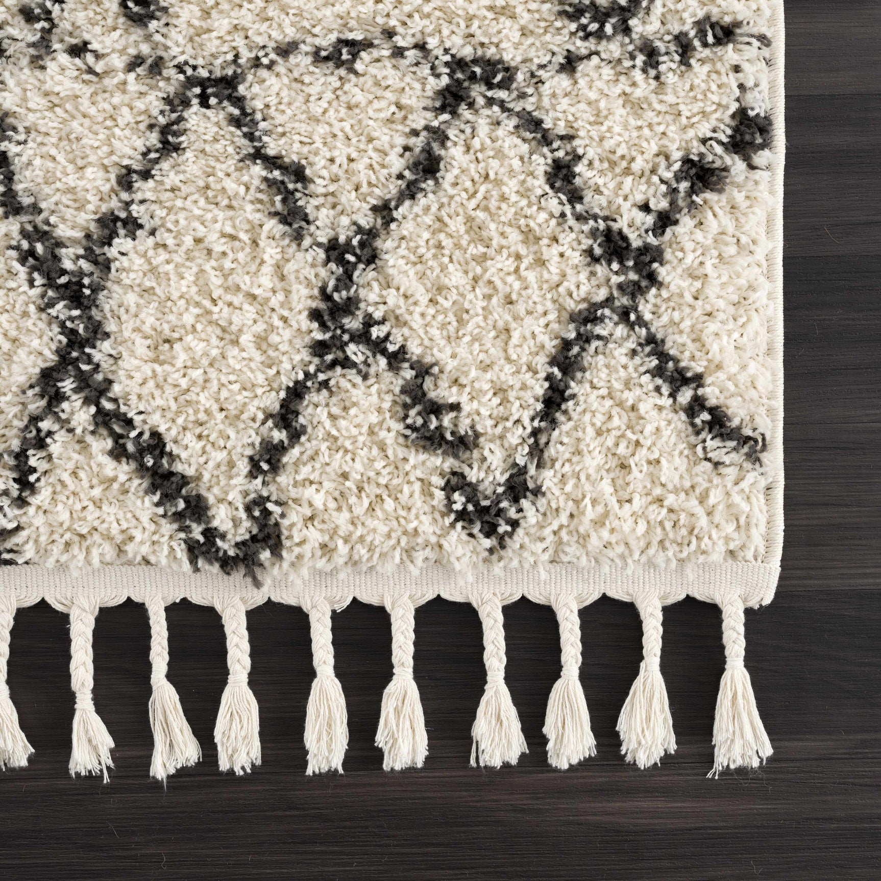Emlenton Berber Shag with Tassels - Clearance - Ornate Home