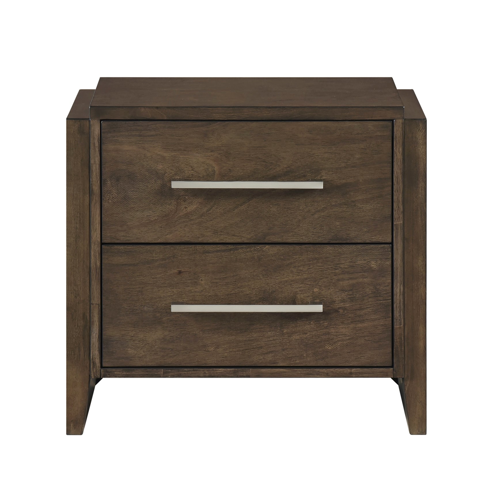 Emmett Dark Walnut 5-Piece Queen Bedroom Set - Ornate Home