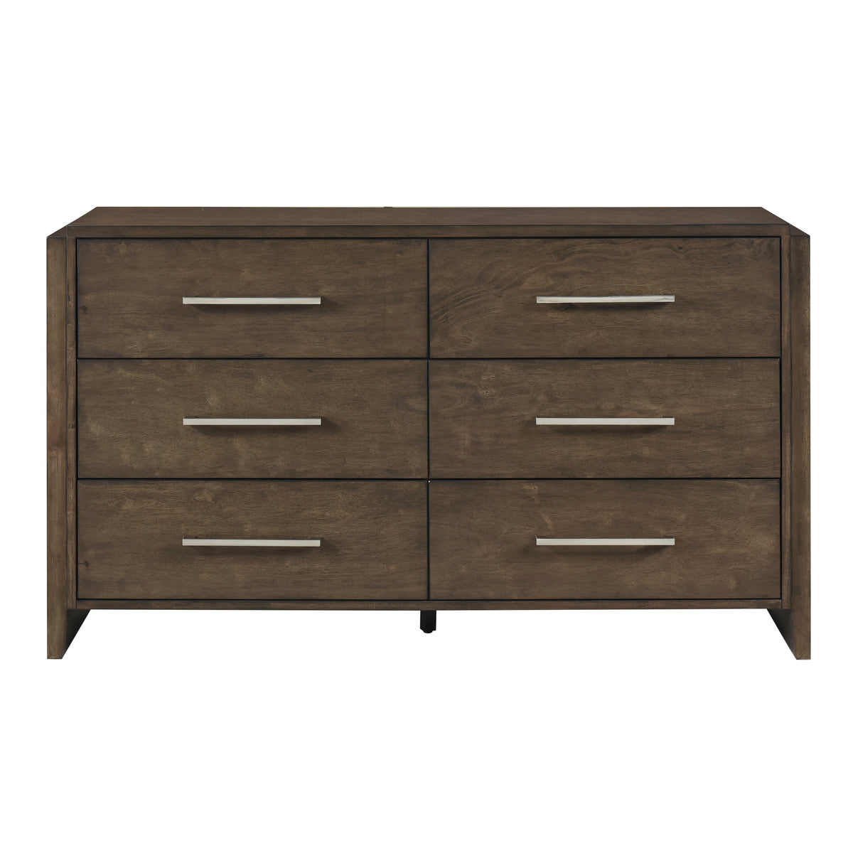Emmett Dark Walnut 4-Piece Queen Bedroom Set - Ornate Home