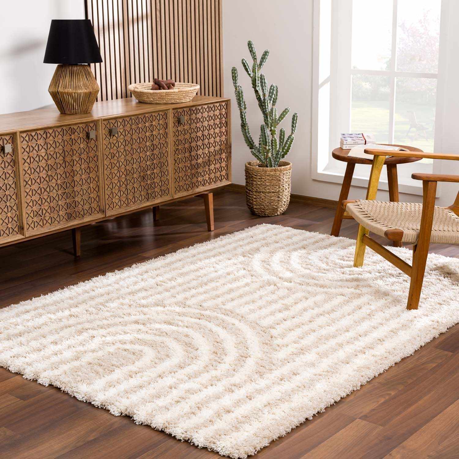Emmly Shag Area Rug - Ornate Home