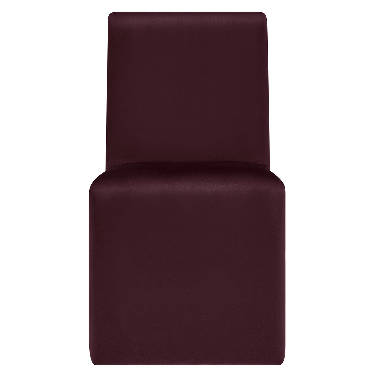 Emory Mulberry Performance Velvet Dining Side Chair (Set of 2) - Ornate Home
