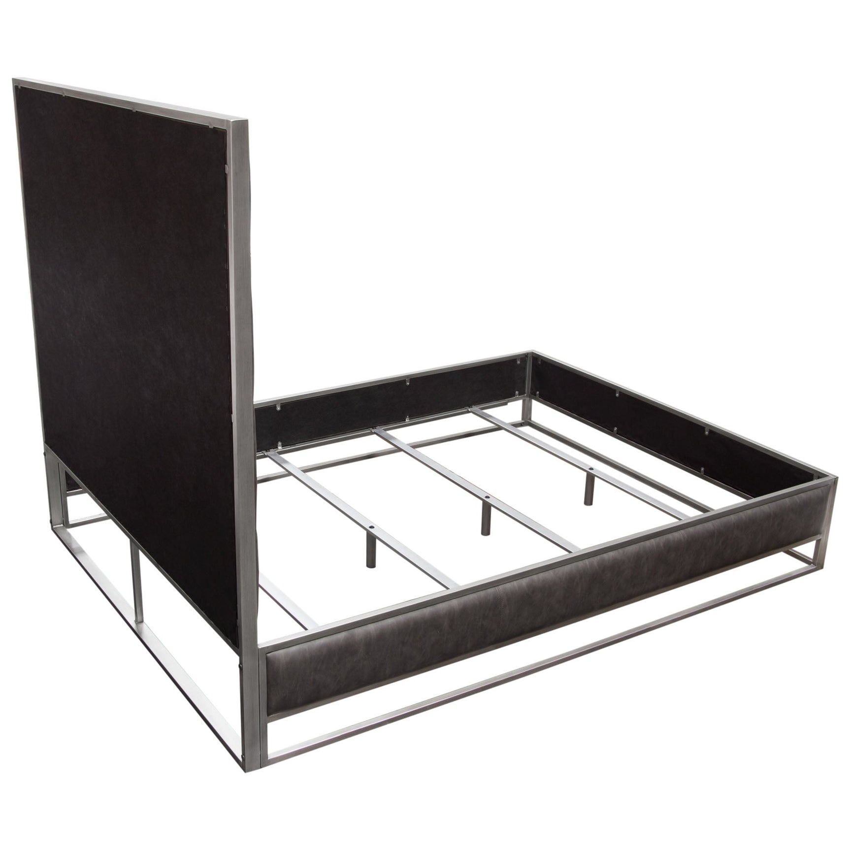 Empire Grey Eastern King Bed - Ornate Home