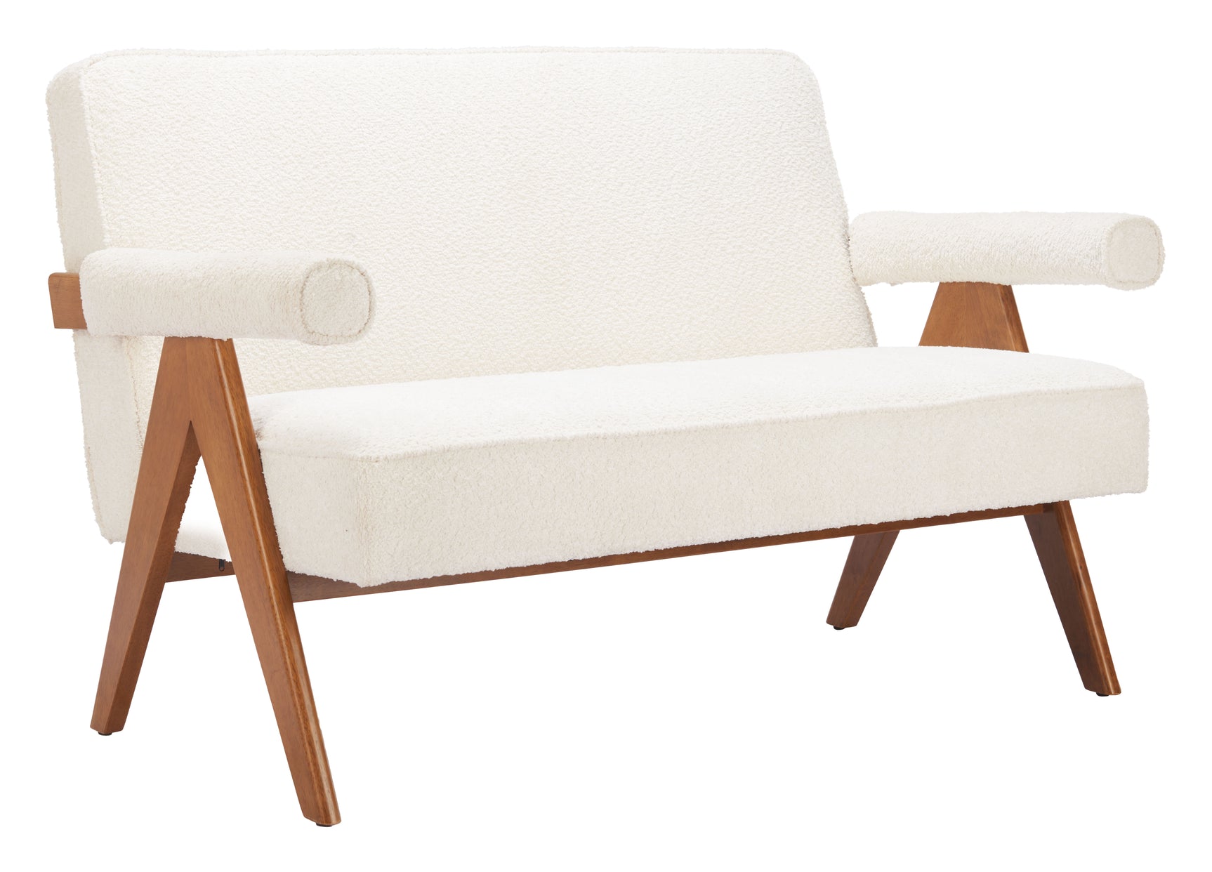 Encanto Ivory Loveseat - Ornate Home