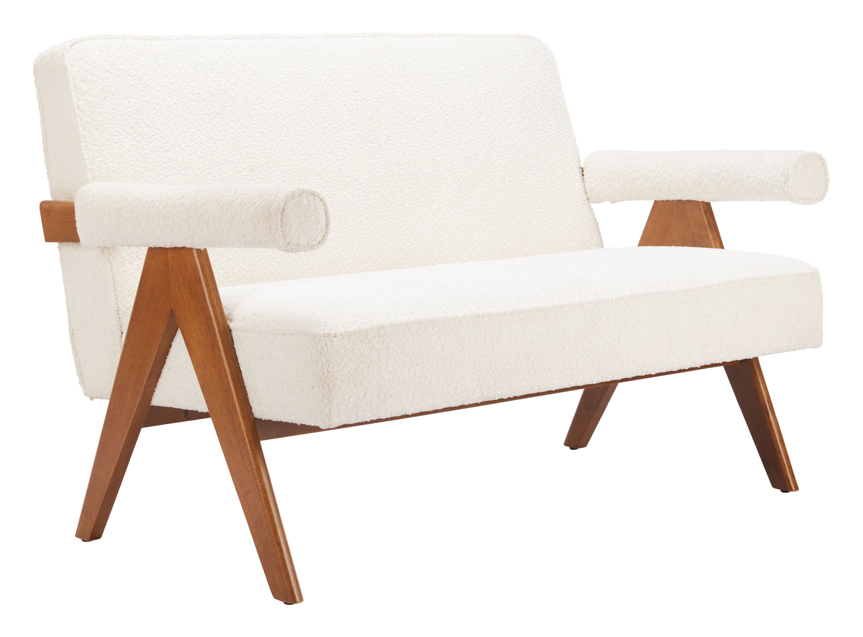 Encanto Ivory Loveseat - Ornate Home
