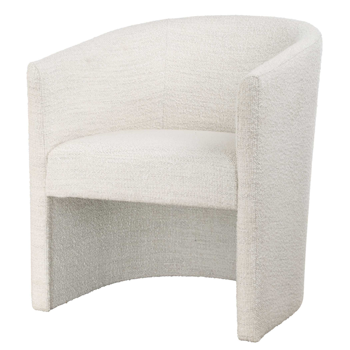 Encompass White Fabric Dining Chair - Ornate Home
