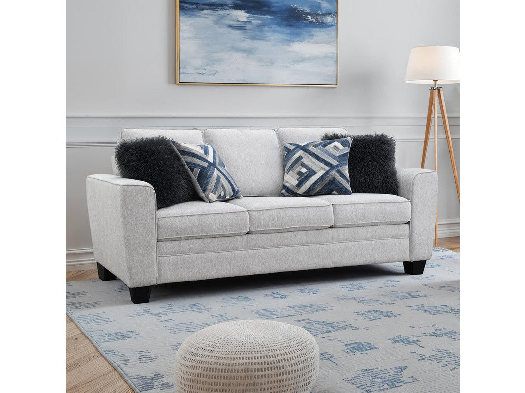 Enea Light Gray Sofa - Ornate Home