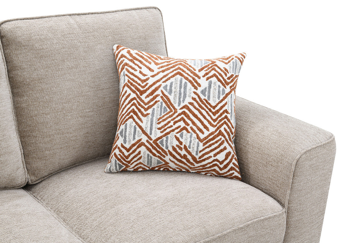 Enea Taupe Sofa - Ornate Home