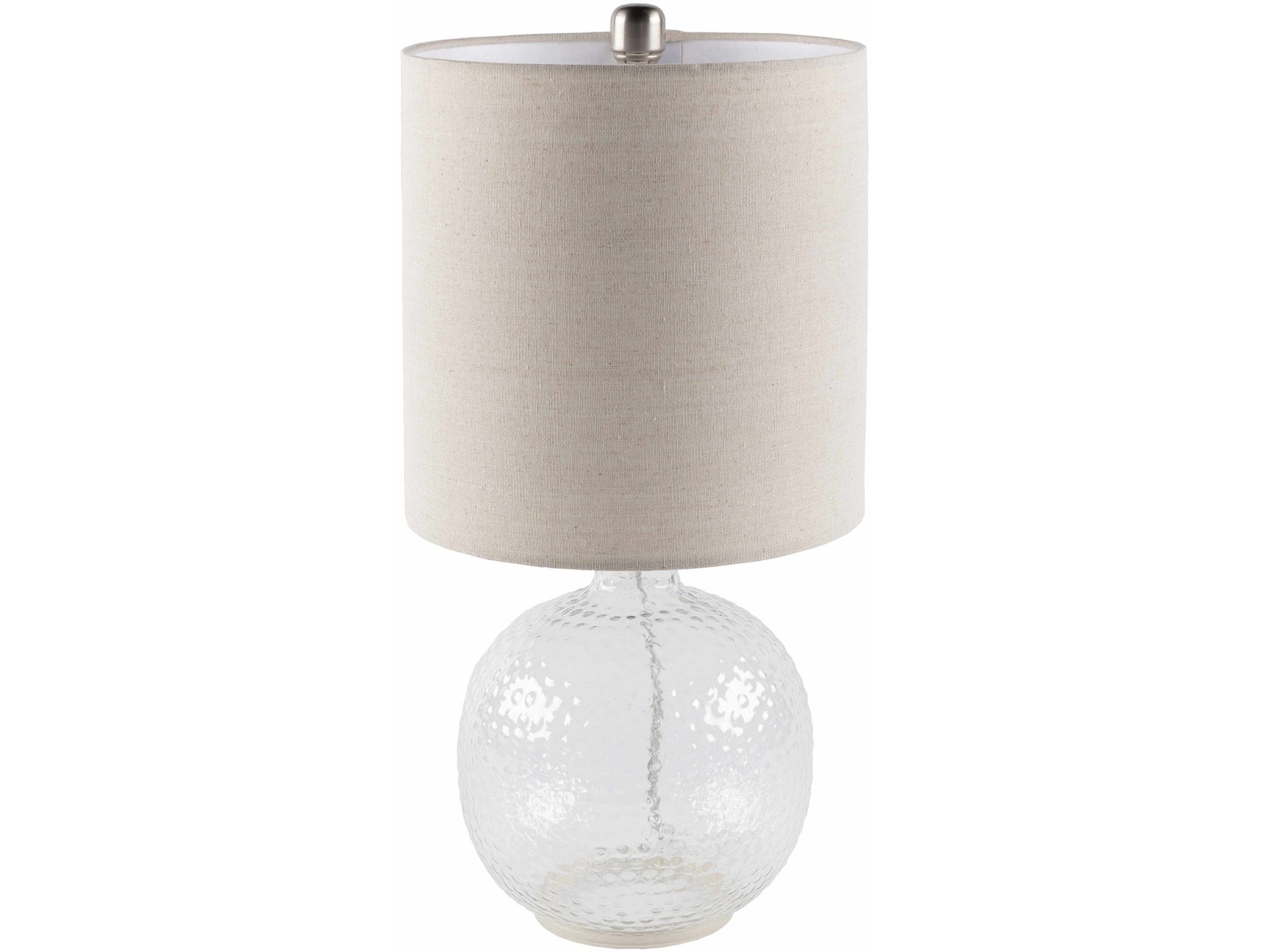 Enetai Glass White Table Lamp - Ornate Home